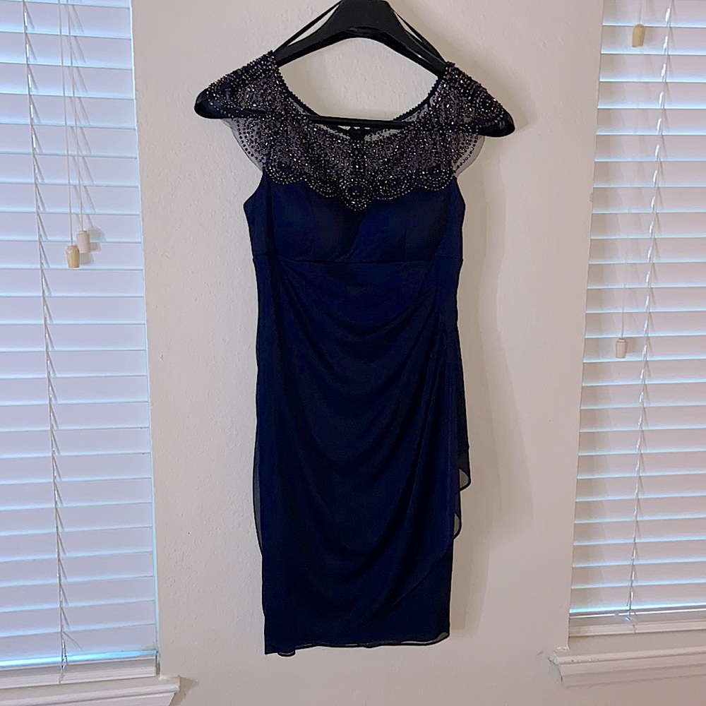 Navy Blue, cocktail/evening dress.